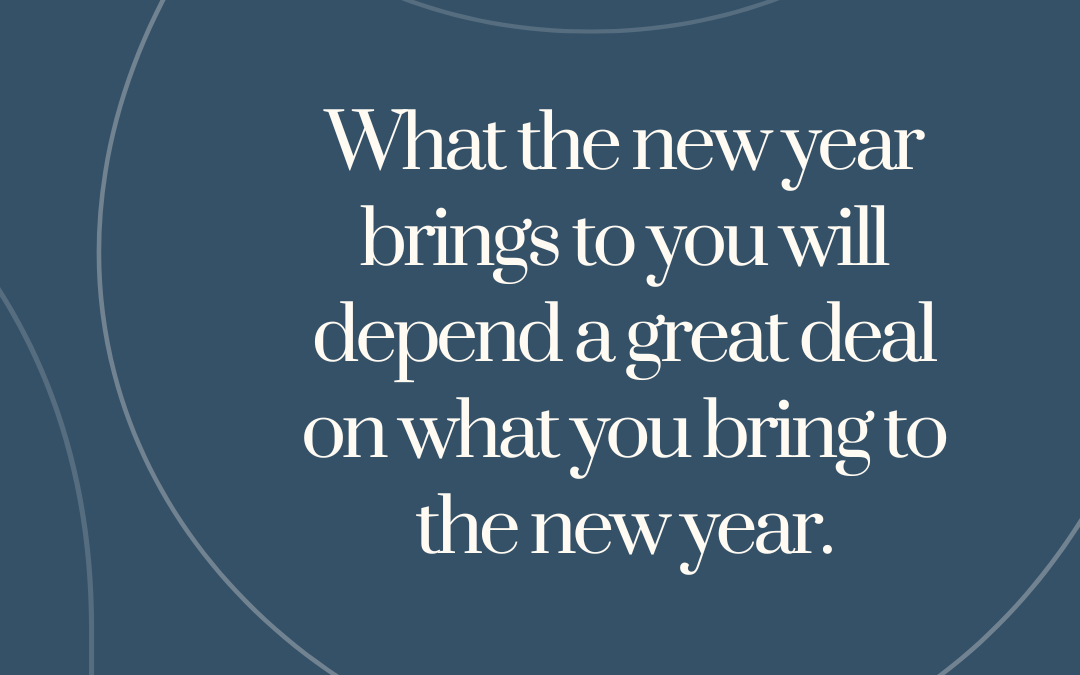 Setting New Year’s Intentions